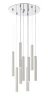 LED Chandelier by Z-Lite - Forest Collection, Chrome Finish - 917MP12-BN-LED-9RCH