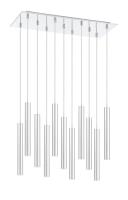LED Chandelier by Z-Lite - Forest Collection, Chrome Finish - 917MP12-CH-LED-11LCH