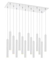 LED Chandelier by Z-Lite - Forest Collection, Chrome Finish - 917MP12-CH-LED-14LCH
