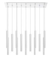 LED Chandelier by Z-Lite - Forest Collection, Chrome Finish - 917MP12-CH-LED-14LCH