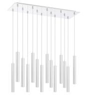 LED Chandelier by Z-Lite - Forest Collection, Chrome Finish - 917MP12-CH-LED-14LCH