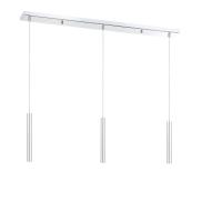 LED Linear Chandelier by Z-Lite - Forest Collection, Chrome Finish - 917MP12-CH-LED-3LCH