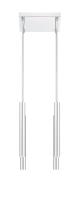 LED Chandelier by Z-Lite - Forest Collection, Chrome Finish - 917MP12-CH-LED-4SCH