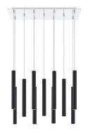 LED Chandelier by Z-Lite - Forest Collection, Chrome Finish - 917MP12-MB-LED-11LCH