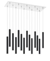 LED Chandelier by Z-Lite - Forest Collection, Chrome Finish - 917MP12-MB-LED-14LCH