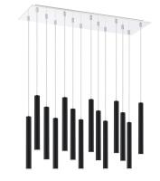 LED Chandelier by Z-Lite - Forest Collection, Chrome Finish - 917MP12-MB-LED-14LCH