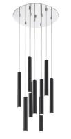 LED Chandelier by Z-Lite - Forest Collection, Chrome Finish - 917MP12-MB-LED-9RCH