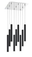 LED Chandelier by Z-Lite - Forest Collection, Chrome Finish - 917MP12-MB-LED-9SCH