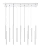 LED Chandelier by Z-Lite - Forest Collection, Chrome Finish - 917MP12-WH-LED-14LCH