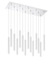 LED Chandelier by Z-Lite - Forest Collection, Chrome Finish - 917MP12-WH-LED-14LCH