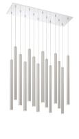LED Chandelier by Z-Lite - Forest Collection, Chrome Finish - 917MP24-BN-LED-14LCH