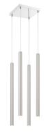 LED Chandelier by Z-Lite - Forest Collection, Chrome Finish - 917MP24-BN-LED-4SCH