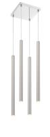 LED Chandelier by Z-Lite - Forest Collection, Chrome Finish - 917MP24-BN-LED-4SCH