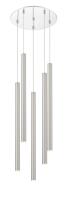 LED Chandelier by Z-Lite - Forest Collection, Chrome Finish - 917MP24-BN-LED-5RCH