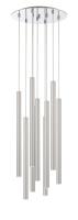LED Chandelier by Z-Lite - Forest Collection, Chrome Finish - 917MP24-BN-LED-9RCH