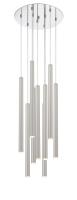 LED Chandelier by Z-Lite - Forest Collection, Chrome Finish - 917MP24-BN-LED-9RCH
