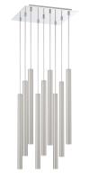 LED Chandelier by Z-Lite - Forest Collection, Chrome Finish - 917MP24-BN-LED-9SCH