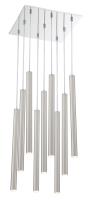 LED Chandelier by Z-Lite - Forest Collection, Chrome Finish - 917MP24-BN-LED-9SCH