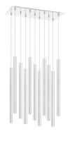 LED Chandelier by Z-Lite - Forest Collection, Chrome Finish - 917MP24-CH-LED-11LCH