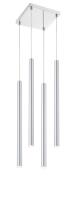 LED Chandelier by Z-Lite - Forest Collection, Chrome Finish - 917MP24-CH-LED-4SCH