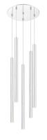 LED Chandelier by Z-Lite - Forest Collection, Chrome Finish - 917MP24-CH-LED-5RCH