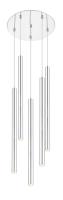 LED Chandelier by Z-Lite - Forest Collection, Chrome Finish - 917MP24-CH-LED-5RCH