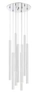 LED Chandelier by Z-Lite - Forest Collection, Chrome Finish - 917MP24-CH-LED-9RCH