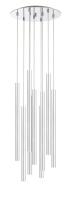 LED Chandelier by Z-Lite - Forest Collection, Chrome Finish - 917MP24-CH-LED-9RCH