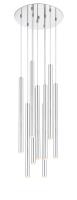 LED Chandelier by Z-Lite - Forest Collection, Chrome Finish - 917MP24-CH-LED-9RCH