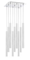 LED Chandelier by Z-Lite - Forest Collection, Chrome Finish - 917MP24-CH-LED-9SCH