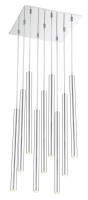 LED Chandelier by Z-Lite - Forest Collection, Chrome Finish - 917MP24-CH-LED-9SCH