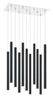LED Chandelier by Z-Lite - Forest Collection, Chrome Finish - 917MP24-MB-LED-11LCH