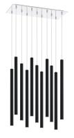 LED Chandelier by Z-Lite - Forest Collection, Chrome Finish - 917MP24-MB-LED-11LCH