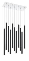 LED Chandelier by Z-Lite - Forest Collection, Chrome Finish - 917MP24-MB-LED-11LCH