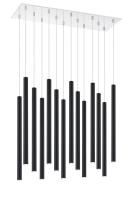 LED Chandelier by Z-Lite - Forest Collection, Chrome Finish - 917MP24-MB-LED-14LCH