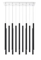 LED Chandelier by Z-Lite - Forest Collection, Chrome Finish - 917MP24-MB-LED-14LCH