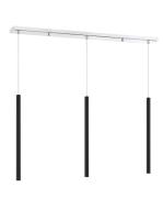 LED Linear Chandelier by Z-Lite - Forest Collection, Chrome Finish - 917MP24-MB-LED-3LCH