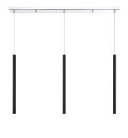 LED Linear Chandelier by Z-Lite - Forest Collection, Chrome Finish - 917MP24-MB-LED-3LCH