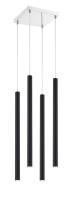 LED Chandelier by Z-Lite - Forest Collection, Chrome Finish - 917MP24-MB-LED-4SCH