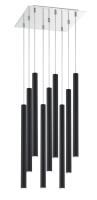 LED Chandelier by Z-Lite - Forest Collection, Chrome Finish - 917MP24-MB-LED-9SCH