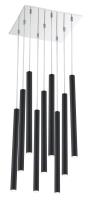 LED Chandelier by Z-Lite - Forest Collection, Chrome Finish - 917MP24-MB-LED-9SCH