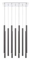 LED Chandelier by Z-Lite - Forest Collection, Chrome Finish - 917MP24PBL-LED-11LCH