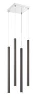 LED Chandelier by Z-Lite - Forest Collection, Chrome Finish - 917MP24-PBL-LED-4SCH
