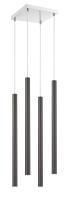 LED Chandelier by Z-Lite - Forest Collection, Chrome Finish - 917MP24-PBL-LED-4SCH