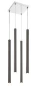 LED Chandelier by Z-Lite - Forest Collection, Chrome Finish - 917MP24-PBL-LED-4SCH
