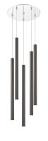 LED Chandelier by Z-Lite - Forest Collection, Chrome Finish - 917MP24-PBL-LED-5RCH