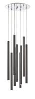 LED Chandelier by Z-Lite - Forest Collection, Chrome Finish - 917MP24-PBL-LED-9RCH