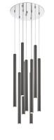 LED Chandelier by Z-Lite - Forest Collection, Chrome Finish - 917MP24-PBL-LED-9RCH