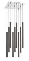 LED Chandelier by Z-Lite - Forest Collection, Chrome Finish - 917MP24-PBL-LED-9SCH