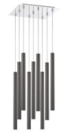 LED Chandelier by Z-Lite - Forest Collection, Chrome Finish - 917MP24-PBL-LED-9SCH